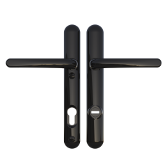 Ultion 2 Star Short Backplate Door Handle | Security Door Handle | Upvc Maintenance