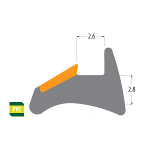 2.8mm Rubber Gasket For Windows | UPVC Maintenance