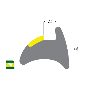4.6mm Rubber Gasket For Windows | UPVC Maintenance